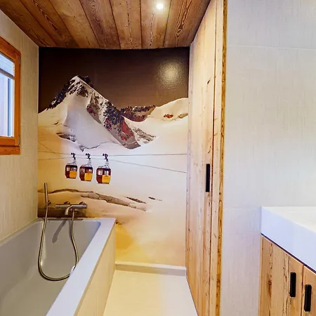 Modern Alpine A C 4br 7p - * Megeve