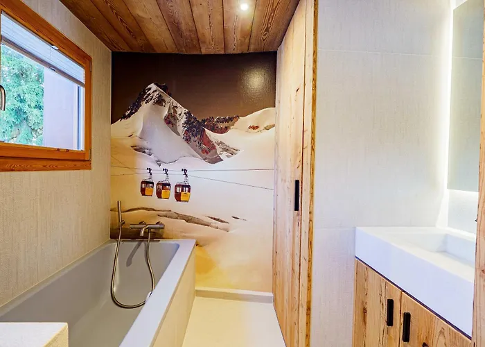 Modern Alpine A C 4br 7p - * Megève